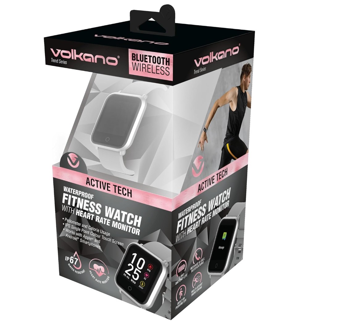Montre connectée Volkano Active Tech Serene Series Argent infinytech Réunion 04