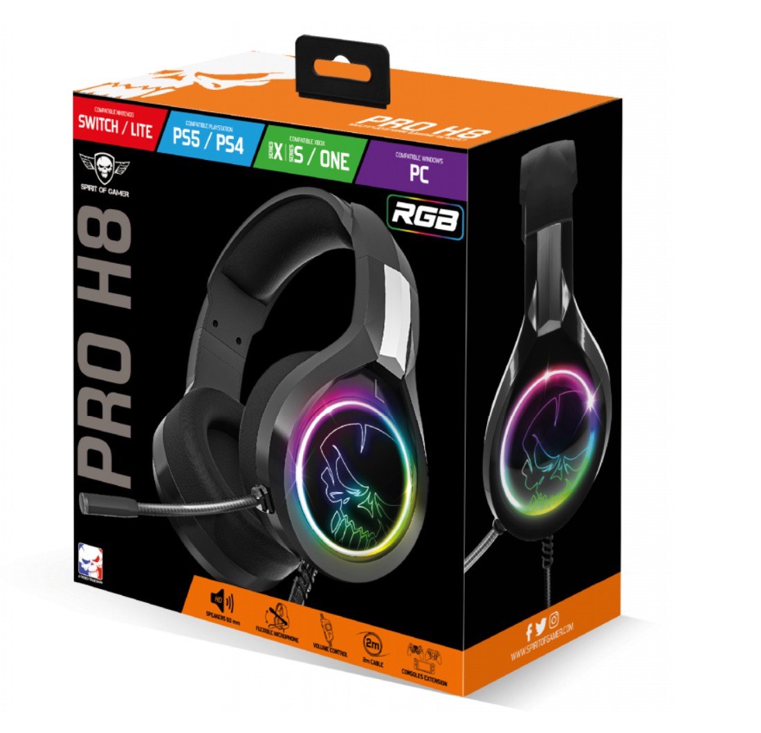 SPIRIT of GAMER PRO-H8 Dark infinytech Réunion 21