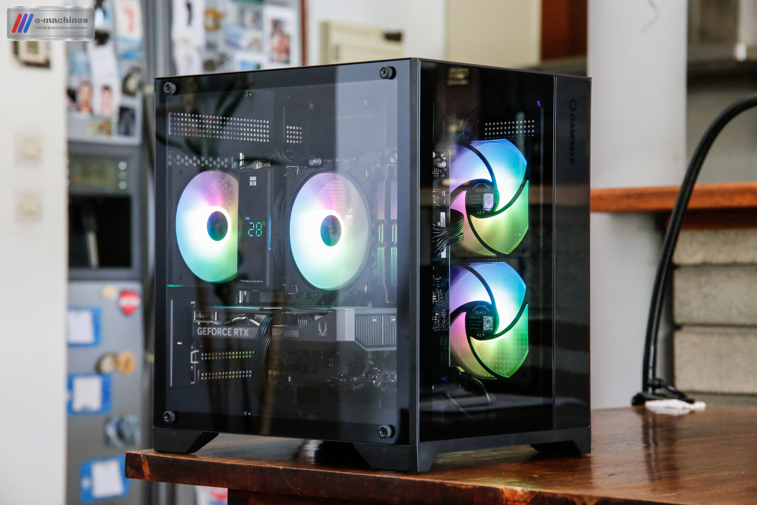 Mini cube Gamemax Infinity Ryzen 5 8400F et RTX 5060 image 02