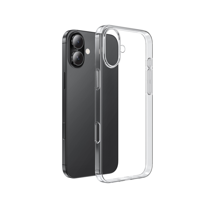 COQUE SOUPLE TRANSPARENTE COMPATIBLE APPLE IPHONE 17 JAYM infinytech Réunion 02