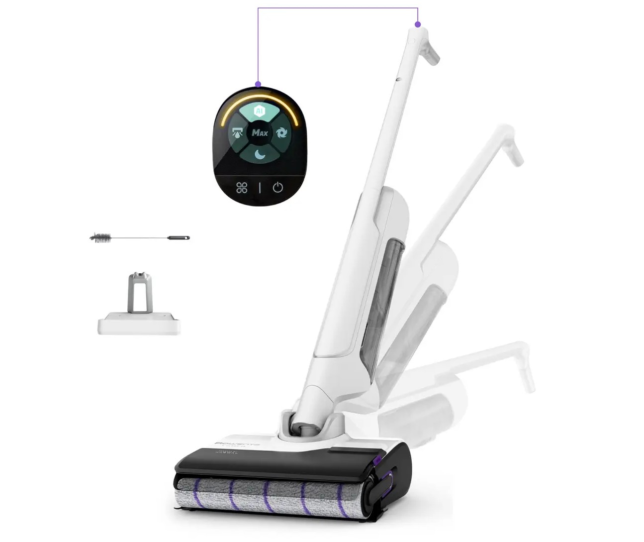 Petit électroménager Aspirateur laveur sans fil ROWENTA X-Clean 10 infinytech Réunion 02