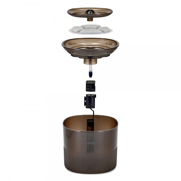 Fontaine à eau pour animaux LIVOO PET101 infinytech Réunion 03