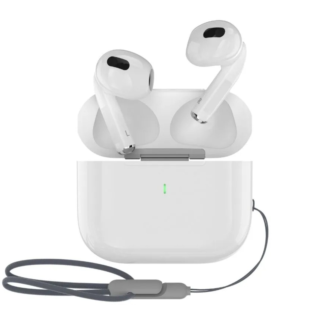 Matériels audio écouteurs sans fil DEVIA Airbuds Pods3 TWS Blanc infinytech Réunion 01