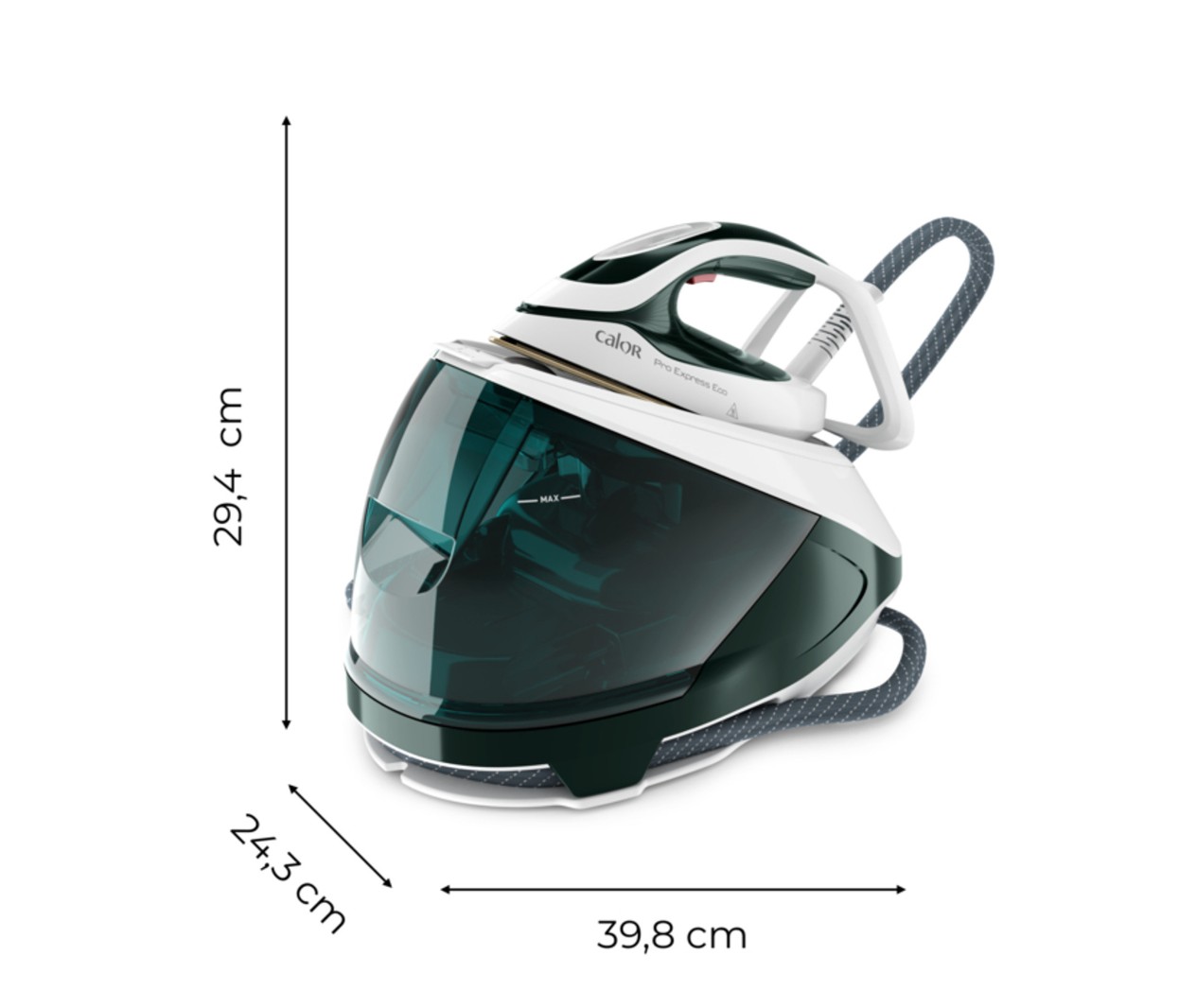 PPetit électroménager centrale vapeur CALOR Pro Express ECO Vert infinytech Réunion 03