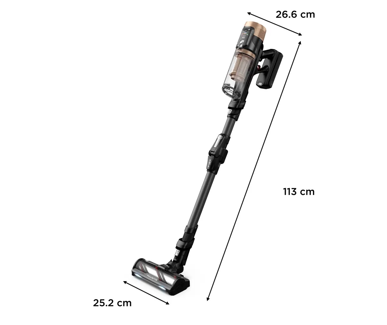Petit électroménager aspirateur balai sans fil ROWENTA X-Force Flex 14.80 infinytech Réunion 03