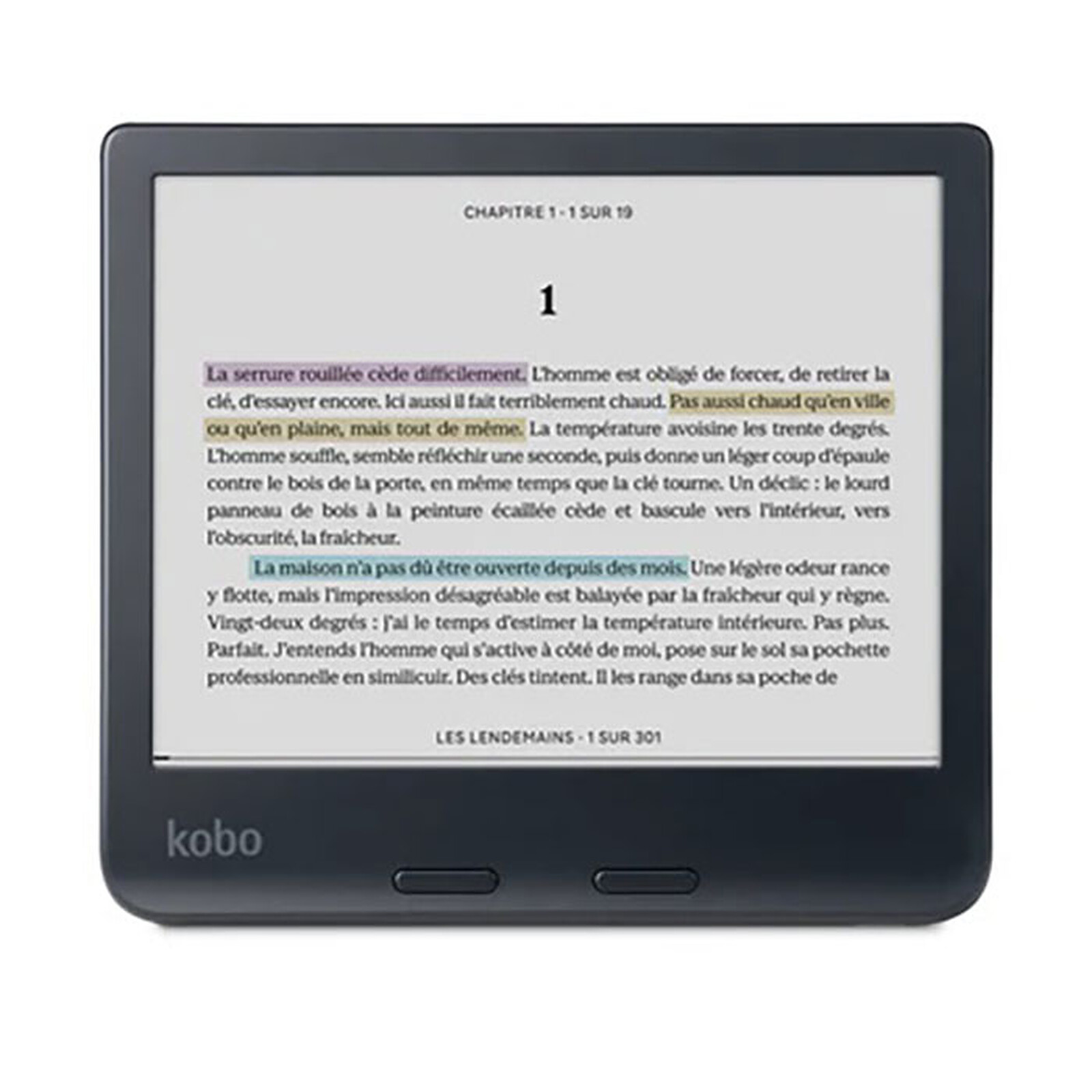 Liseuse KOBO Libra Colour 32Go Noire infinytech Réunion 02
