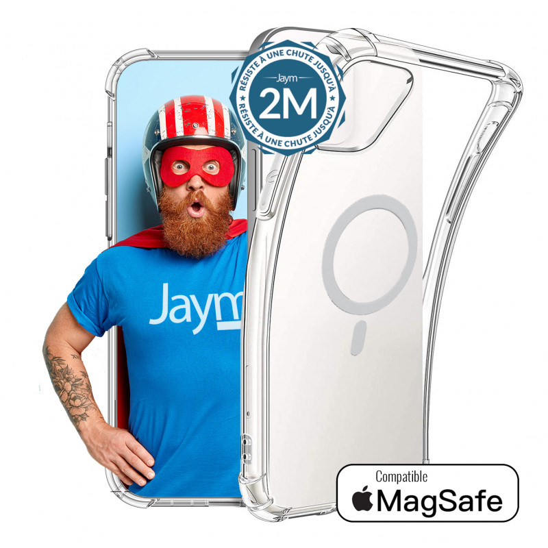 COQUE RENFORCEE MAGSAFE DROP TEST 2M COMPATIBLE APPLE IPHONE 17 PRO JAYM infinytech Réunion 05
