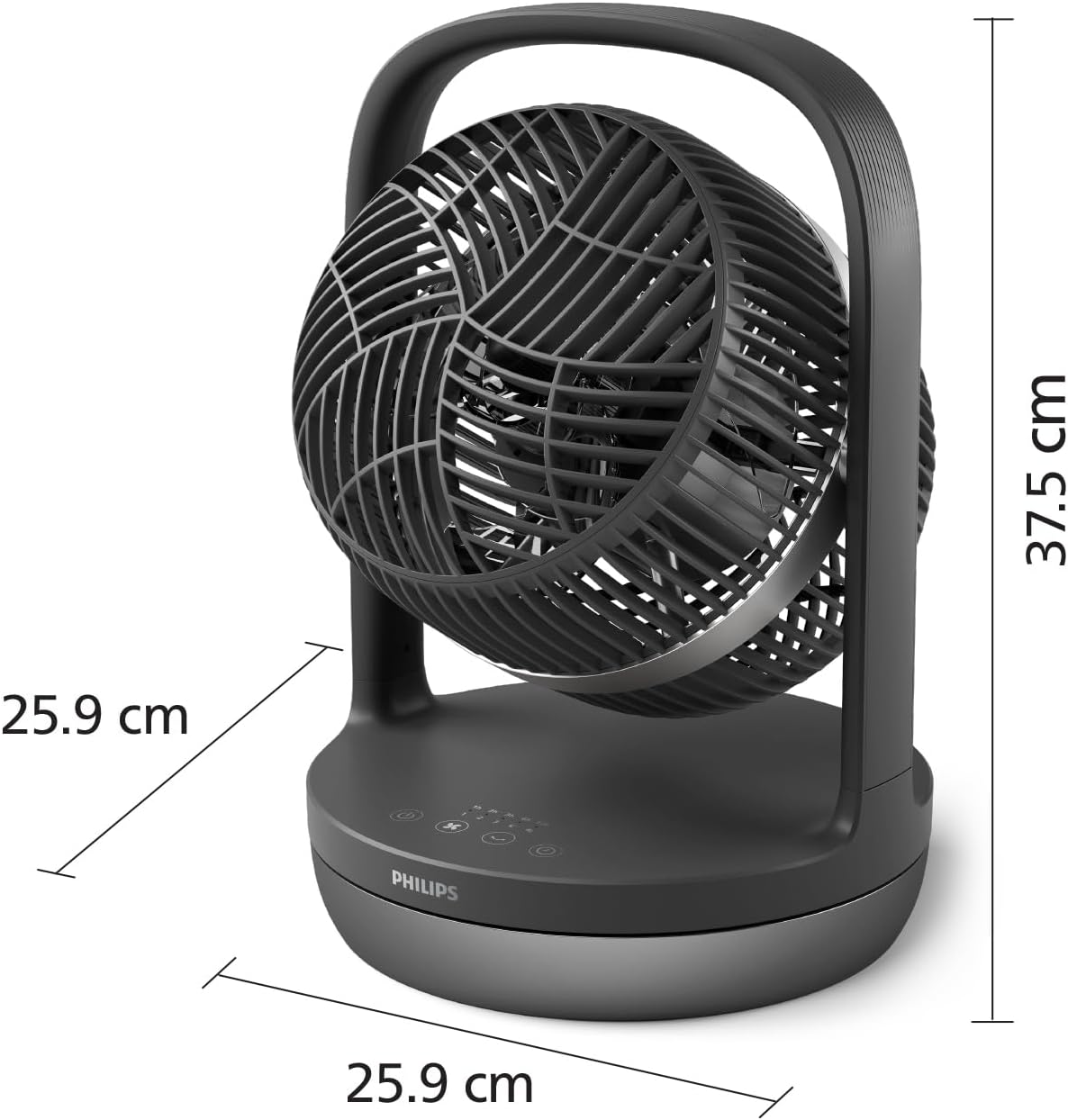 Petit électroménager ventilateur de table PHILIPS Série3000 CX3050 infinytech Réunion 02