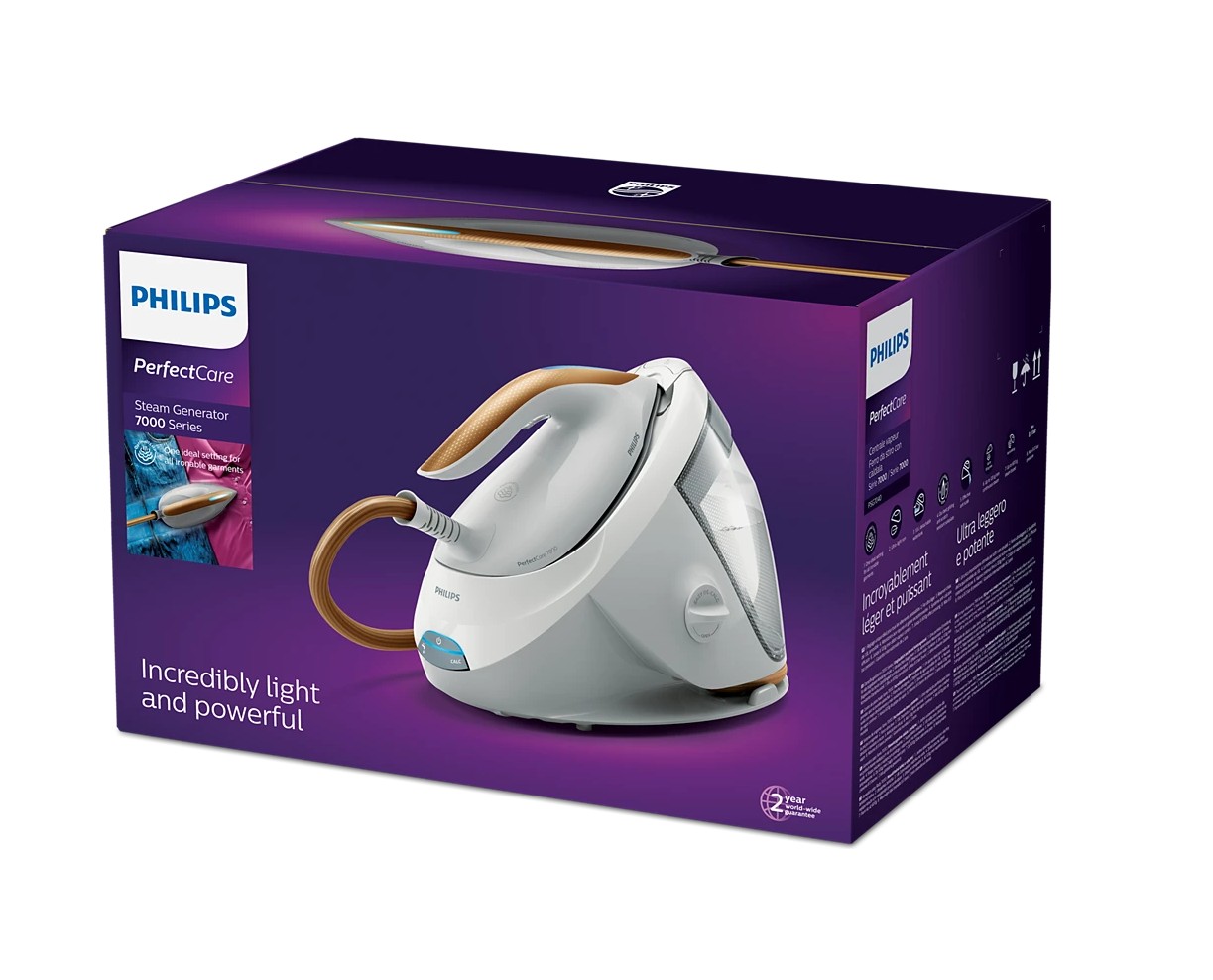 Petit électroménager centrale vapeur PHILIPS PSG7040 10 PerfectCare Series 7000 infinytech Réunion 04