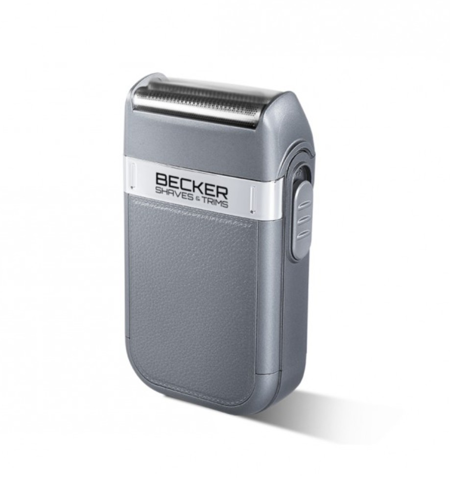 Petit électroménager rasoir sans fil BECKER SHAVE X GREY infinytech Réunion 01