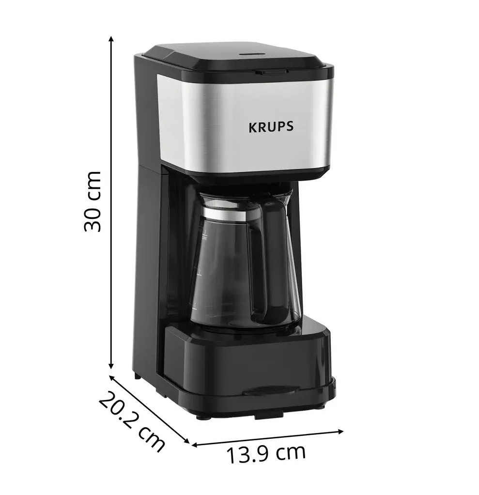 Petit électroménager cafetière à filtre KRUPS Simply Brew 3en1 infinytech Réunion 03
