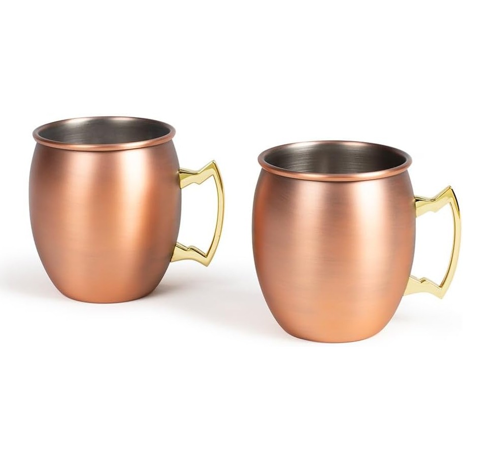 Ustensiles de cuisine Set de 2 Moscow mule LIVOO GS155 infinytech Réunion 01