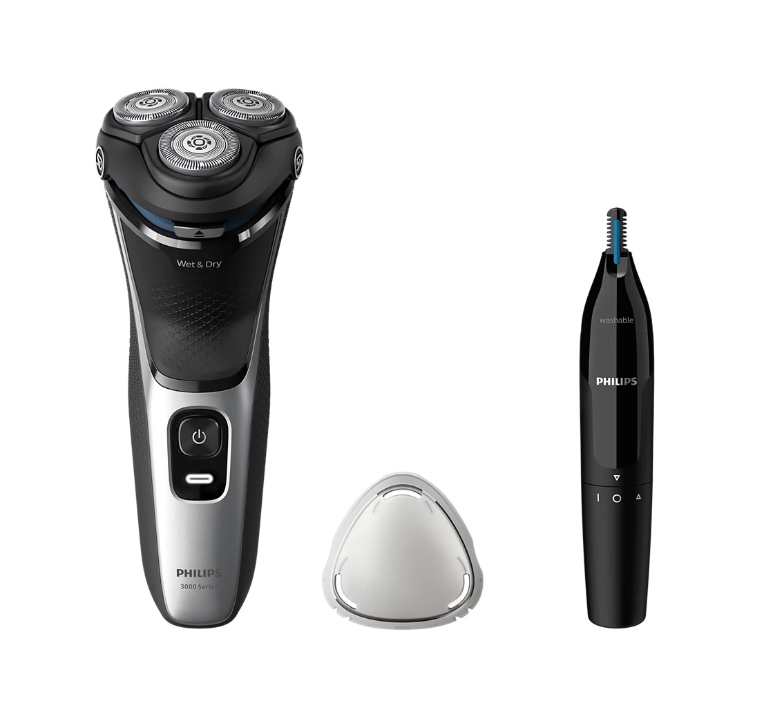 Petit électroménager rasoir électrique PHILIPS S3143 02 Shaver 3000 Series infinytech Réunion 01