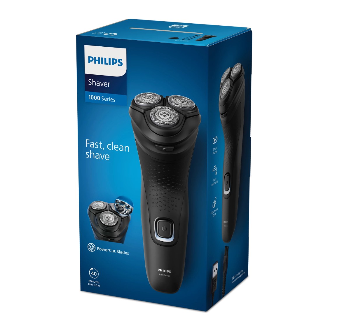 Petit électroménager rasoir électrique PHILIPS S1141 00 Shaver Series 1000 infinytech Réunion 03
