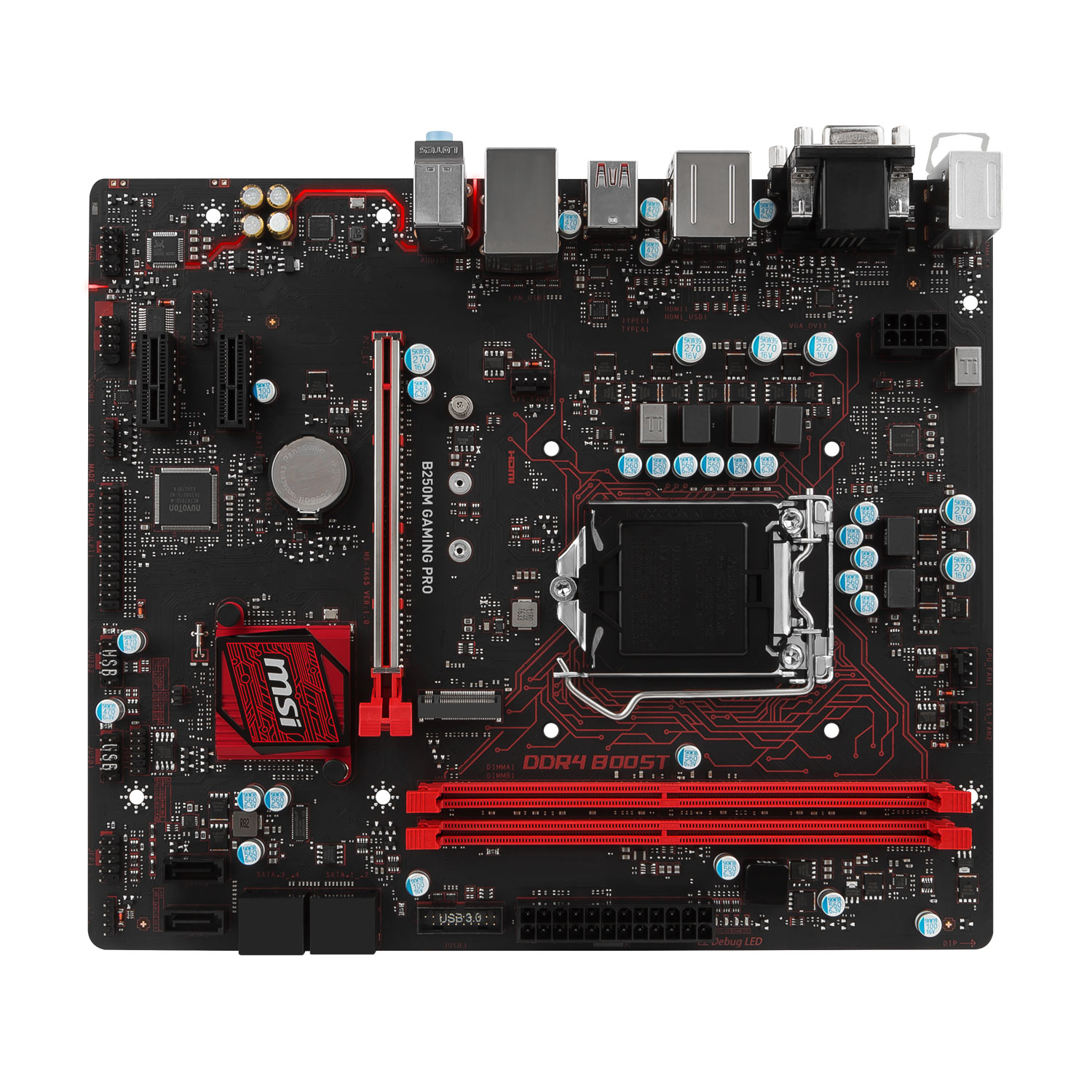 Matériels informatique carte mère MSI B250M GAMING PRO infinytech Réunion 2