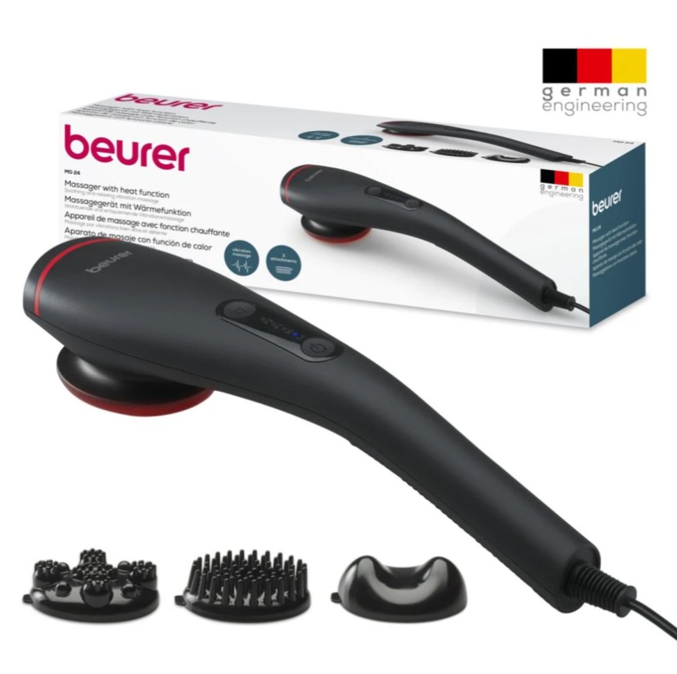 Petit électroménager appareil de massage chauffant BEURER MG24 infinytech Réunion 02