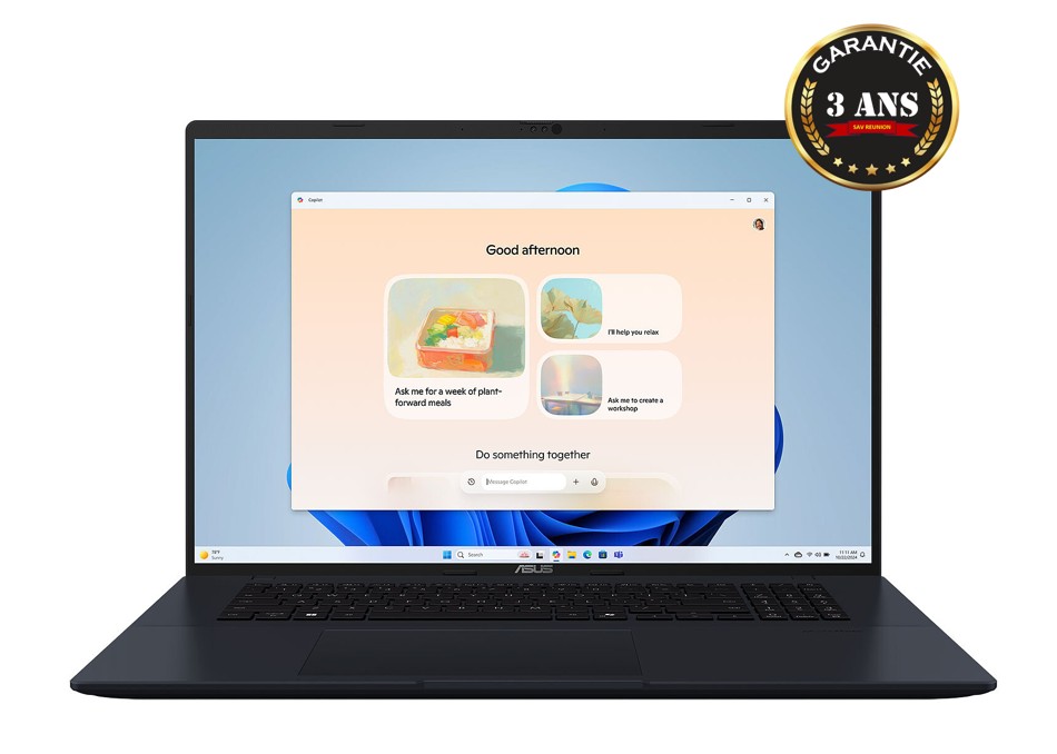 ASUS VivoBook 18 M1807HA-S8124W infinytech Réunion 10