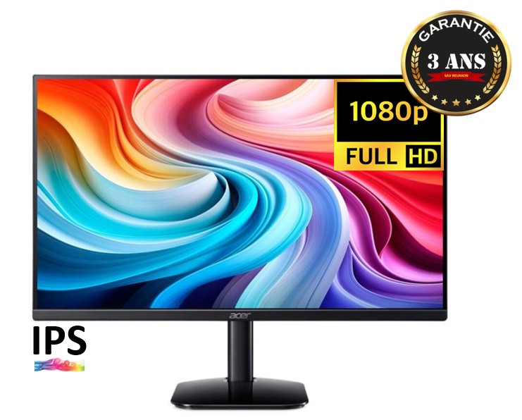 Ecran Pc ACER KA242Y E0bi infinytech Réunion 10