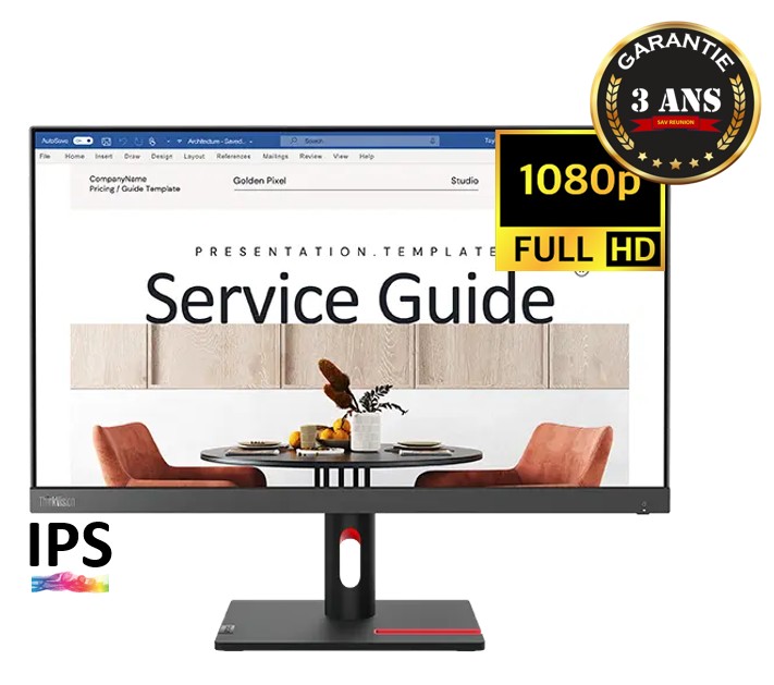 LENOVO ThinkVision T24i-30 63DEKAT3EU infinytech Réunion 10