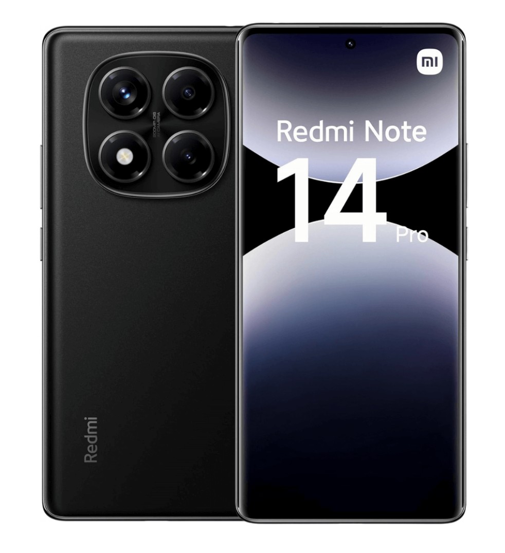 Smartphone Xiaomi Redmi Note 14 Pro 12Go 512Go 4G Noir infinytech Réunion 01