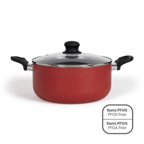 Petit électroménager Faitout 24cm LIVOO Premier Chef MEP150R Rouge infinytech Réunion 01