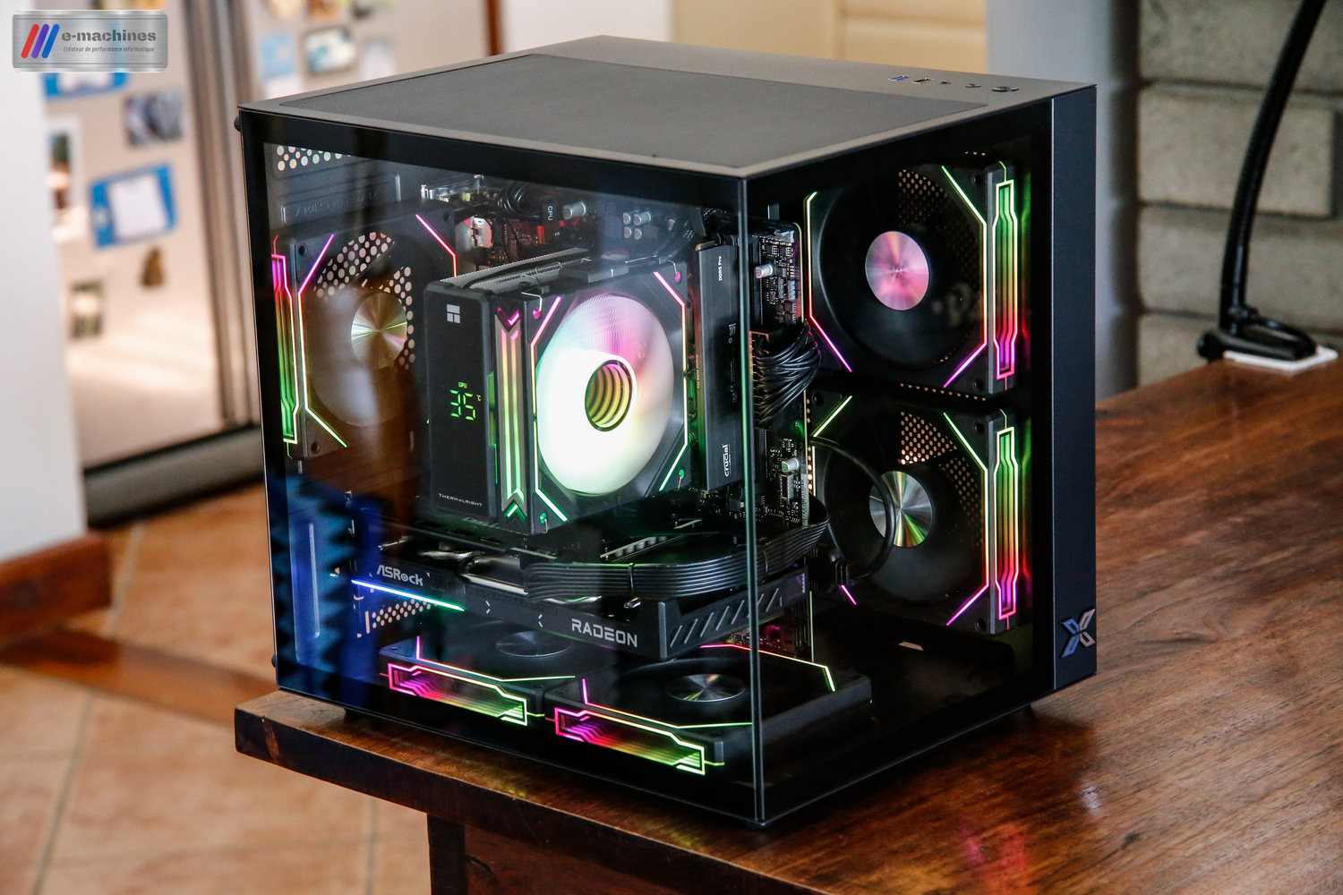 Xigmatek Aqua M Ryzen 8400F RX 9060XT 16Go image 03