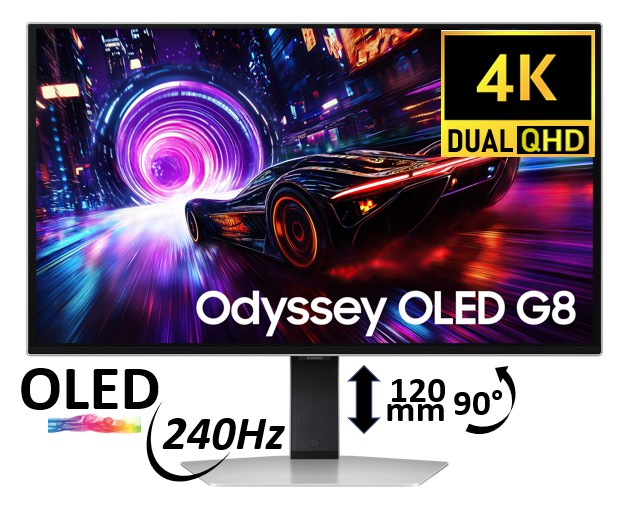 Matériels informatique SAMSUNG Odyssey OLED G81SF LS27FG810SUXEN infinytech Réunion 01