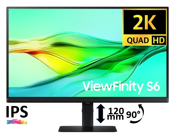 Matériels informatique SAMSUNG ViewFinity S60UD LS27D600UAUXEN infinytech Réunion 01