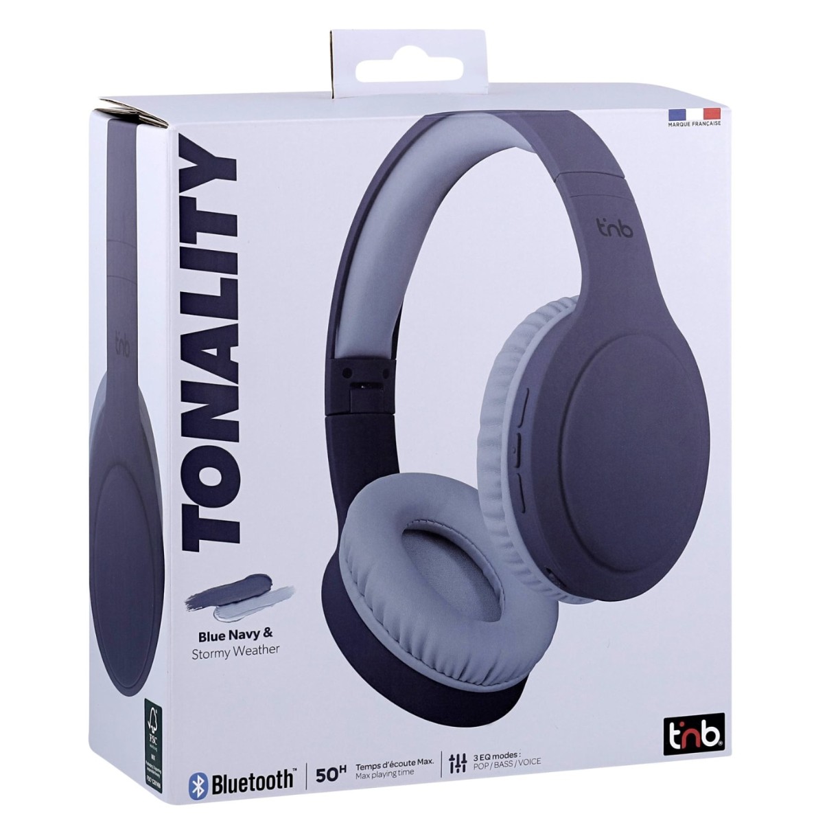 Matériels audio casque micro TNB Tonality Bleu infinytech Réunion 03