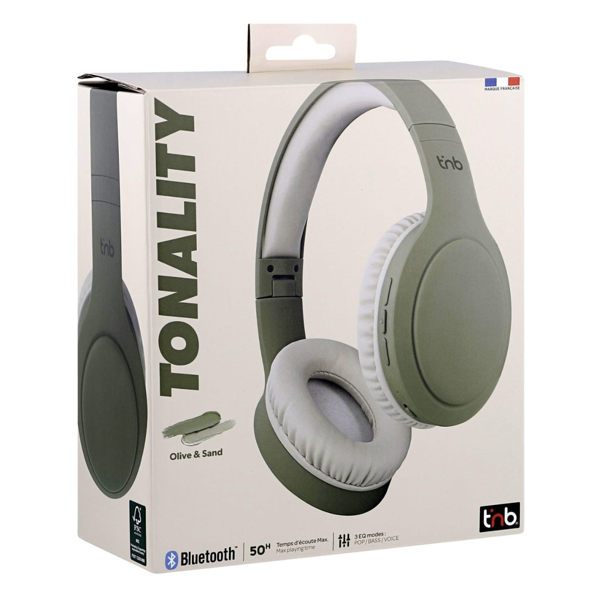 Matériels audio casque micro TNB Tonality Vert infinytech Réunion 03