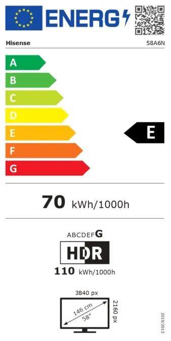 Matériels vidéo TV LED HISENSE 58A6N infinytech Réunion 04