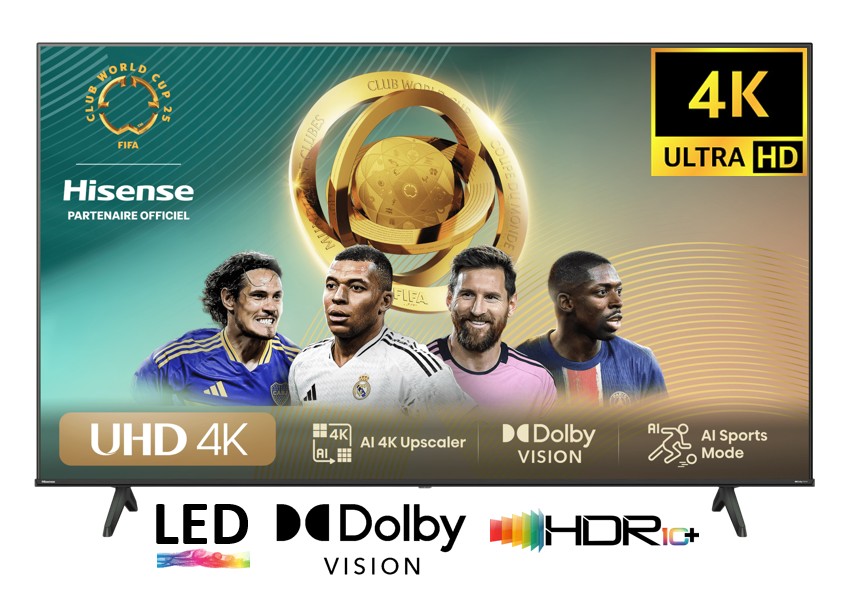 Matériels vidéo TV LED HISENSE 58A6N infinytech Réunion 01