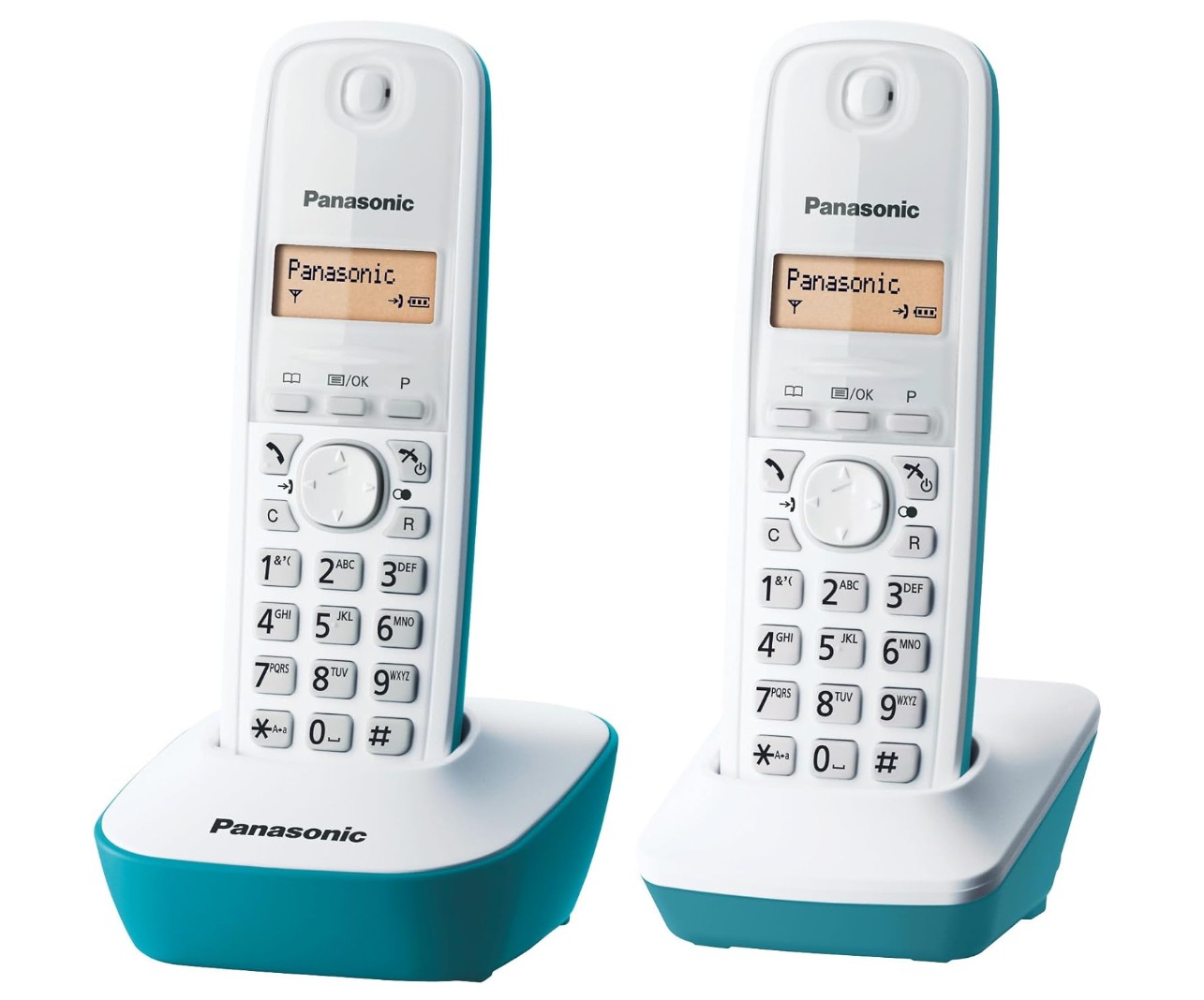 Téléphonie téléphone DECT Duo PANASONIC KX-TG1612FRC infinytech Réunion 01