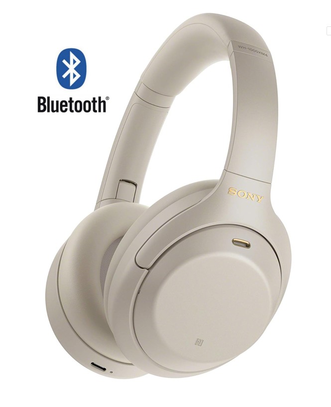 Matériels audio casque micro Sony WH1000XM4 Argent infinytech Réunion 01