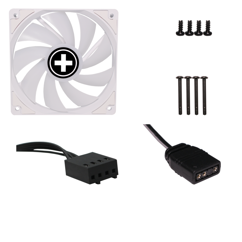 Matériels informatique ventilateur XILENCE Performance A Plus XF064 XPF120.W.ARGB infinytech Réunion 04