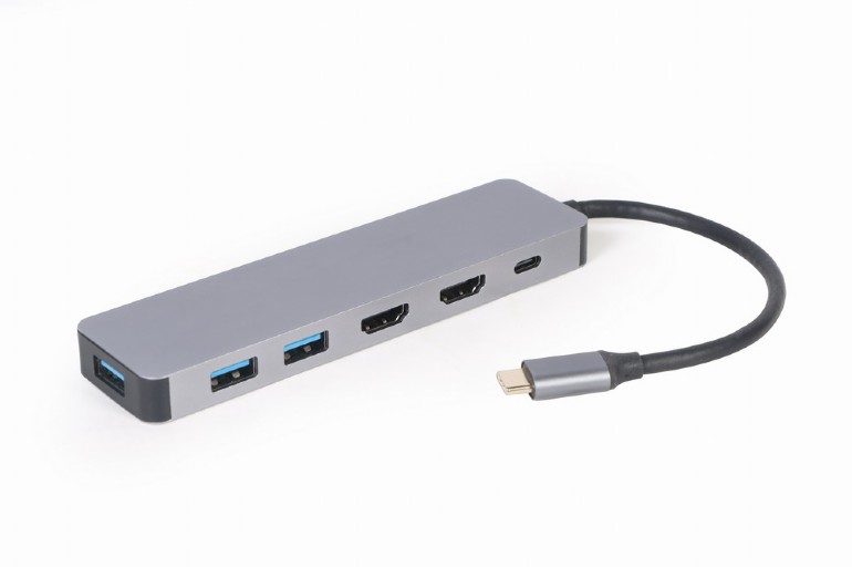 CABLEXPERT A-CM-COMBO3-03 Multiport USB-C 3en1 infinytech Réunion 01