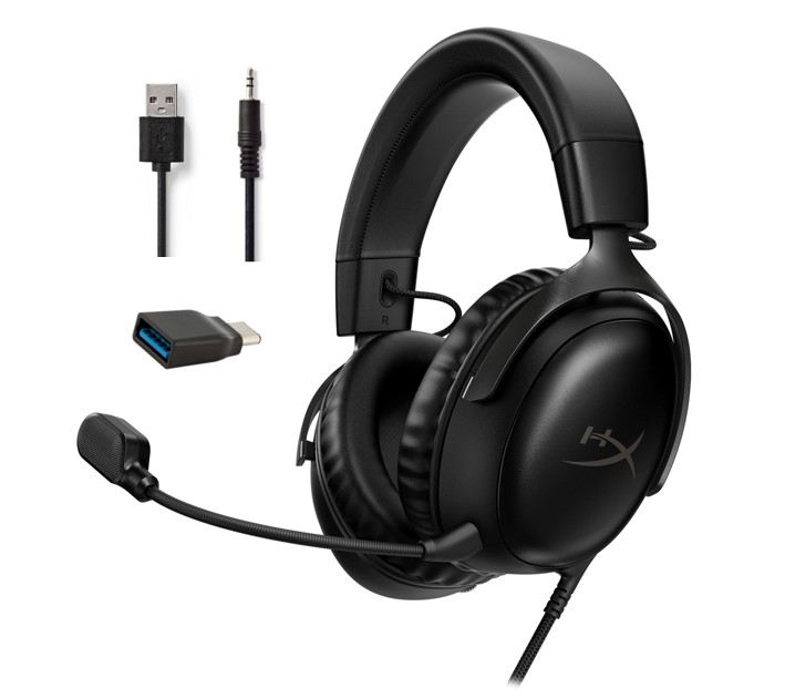 Matériels audio casque HP HyperX Cloud III Noir infinytech Réunion 01