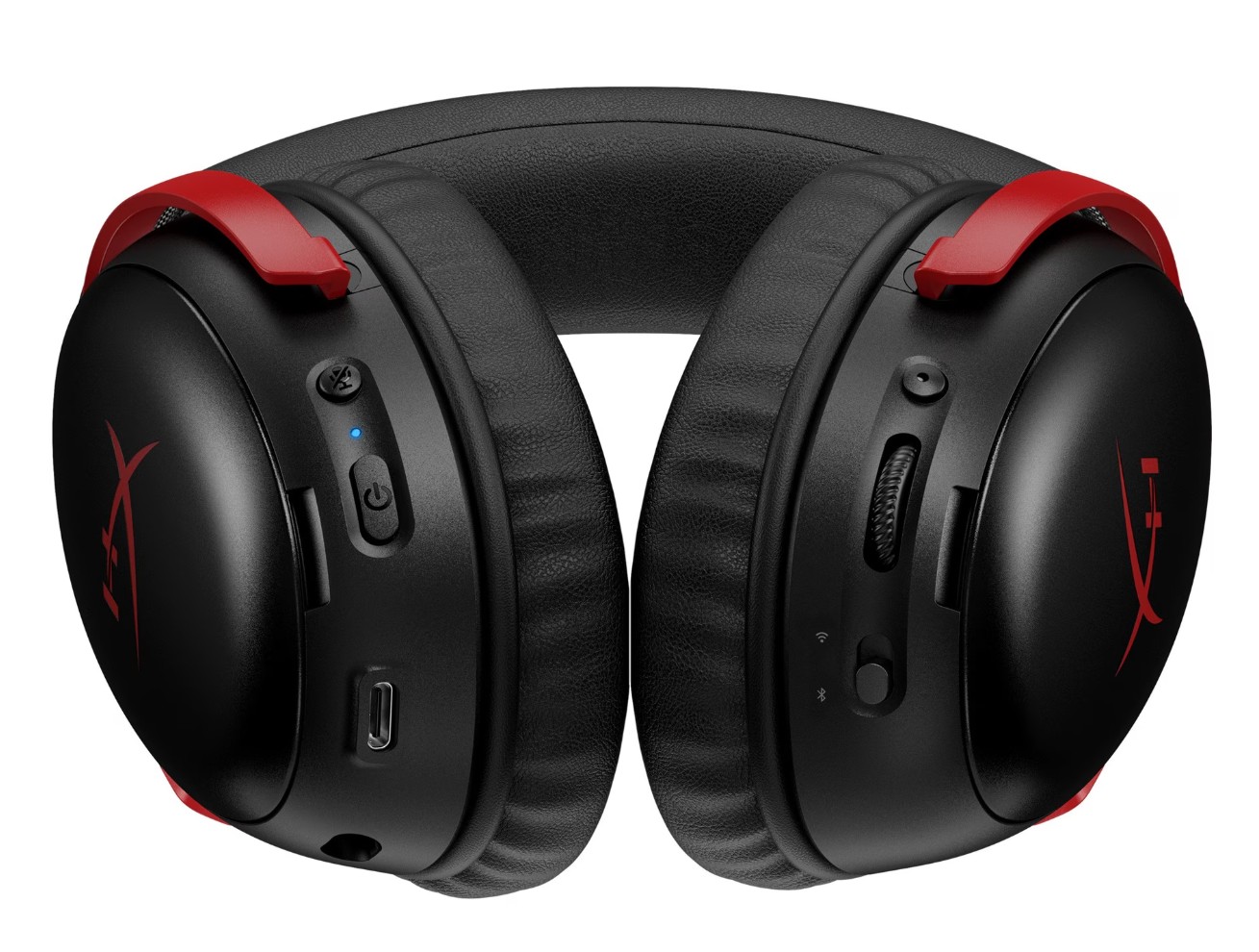 Matériels audio casque HP HyperX Cloud III S Sans Fil Rouge infinytech Réunion 04