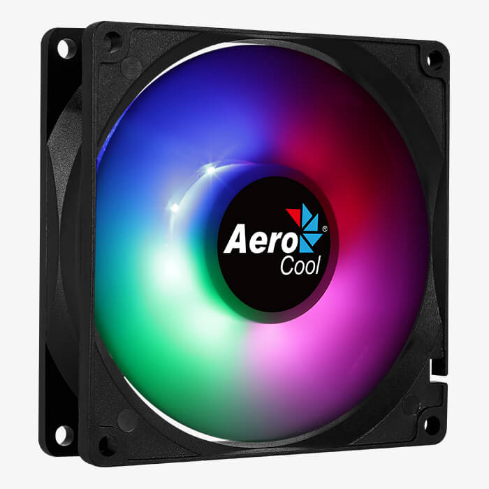 AeroCool Frost RGB 90mm Noir infinytech Réunion 01