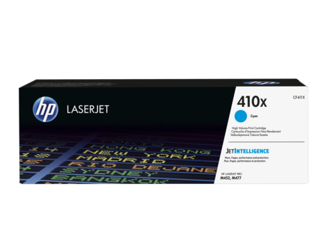 Consommables informatique toner HP 410X Cyan infinytech Réunion