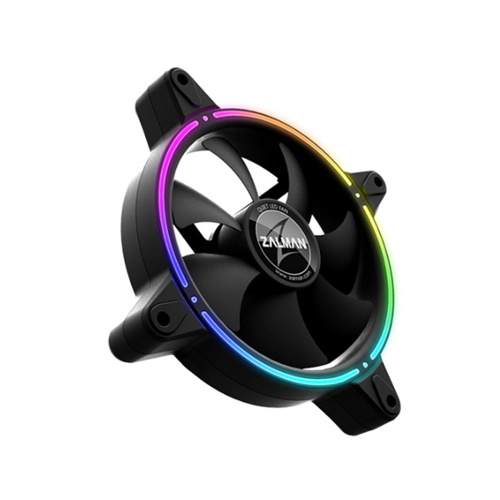 ZALMAN Z-Spectrum ZM-RFD120A 120mm RGB Noir infinytech Réunion 03