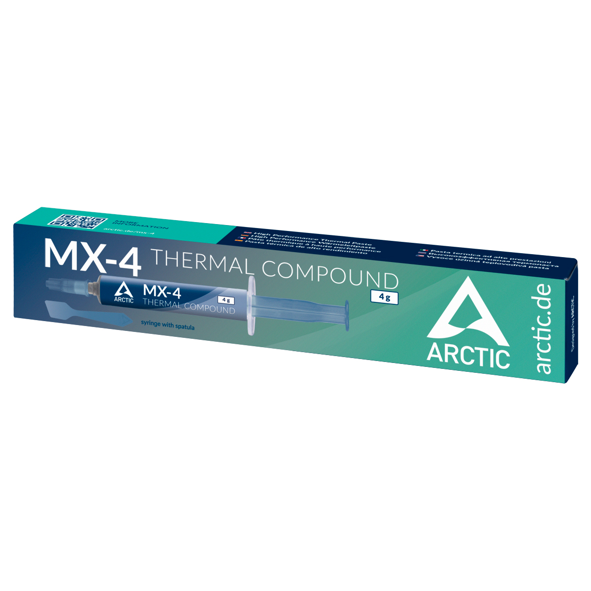 Matériels informatique pâte thermique ARCTIC MX-4 4g avec spatule infinytech Réunion 02
