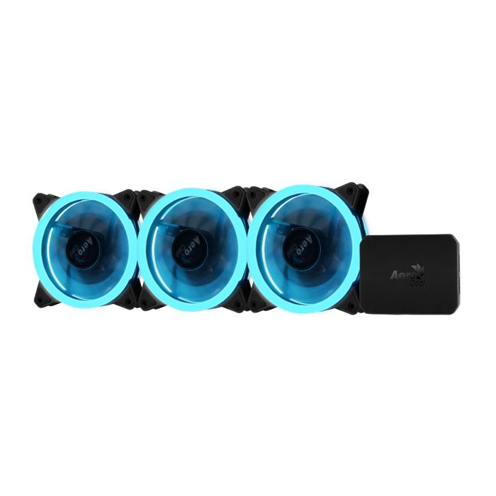 AEROCOOL Rev RGB Pro 120mm Noir Pack de 3 infinytech Réunion 01