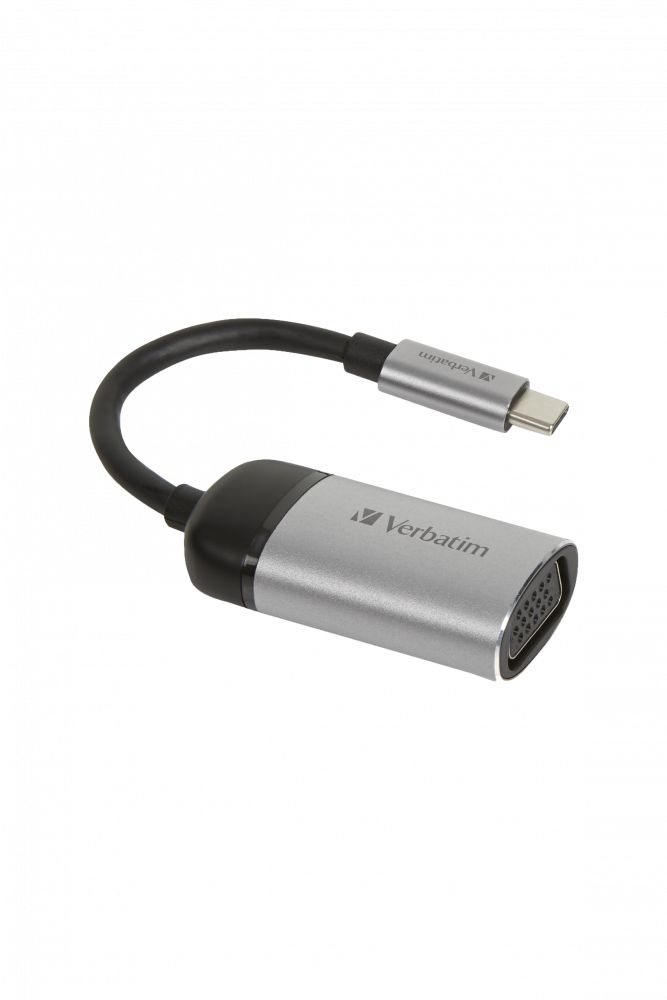 Matériels informatique Adaptateur BERBATIM USB-C Mâle vers VGA Femelle infinytech Réunion 01