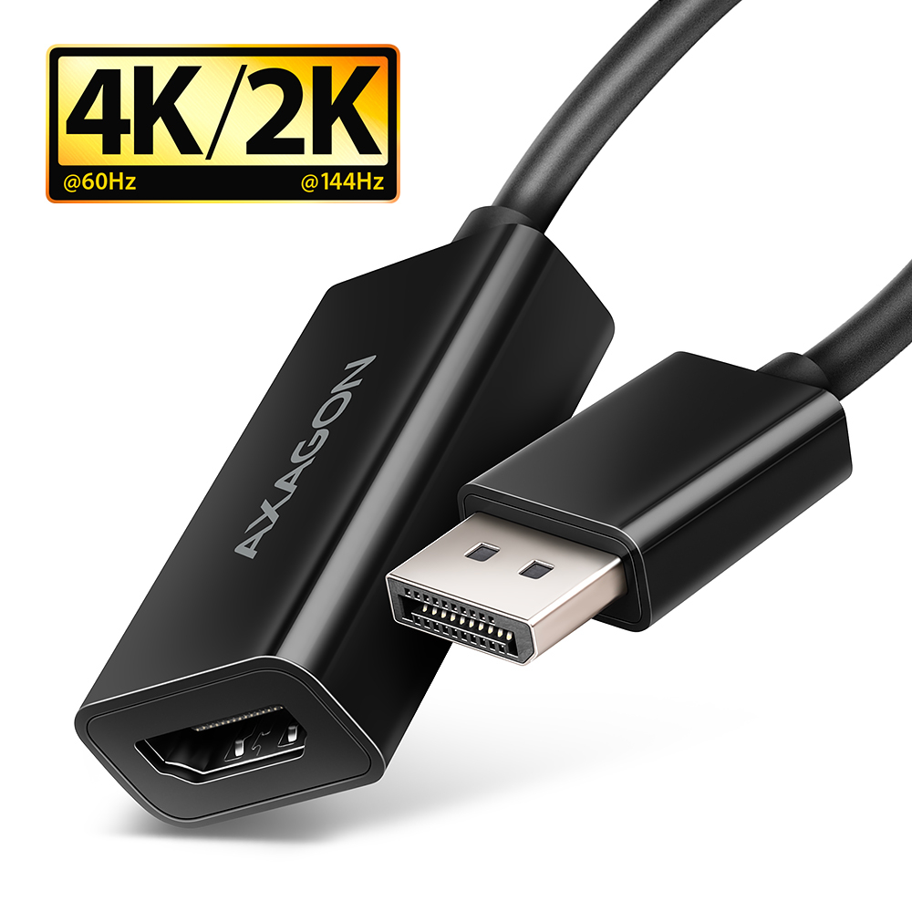 Matériels informatique Adaptateur AXAGON RVD-HI20N DP vers HDMI 4K 60 Hz infinytech Réunion 01