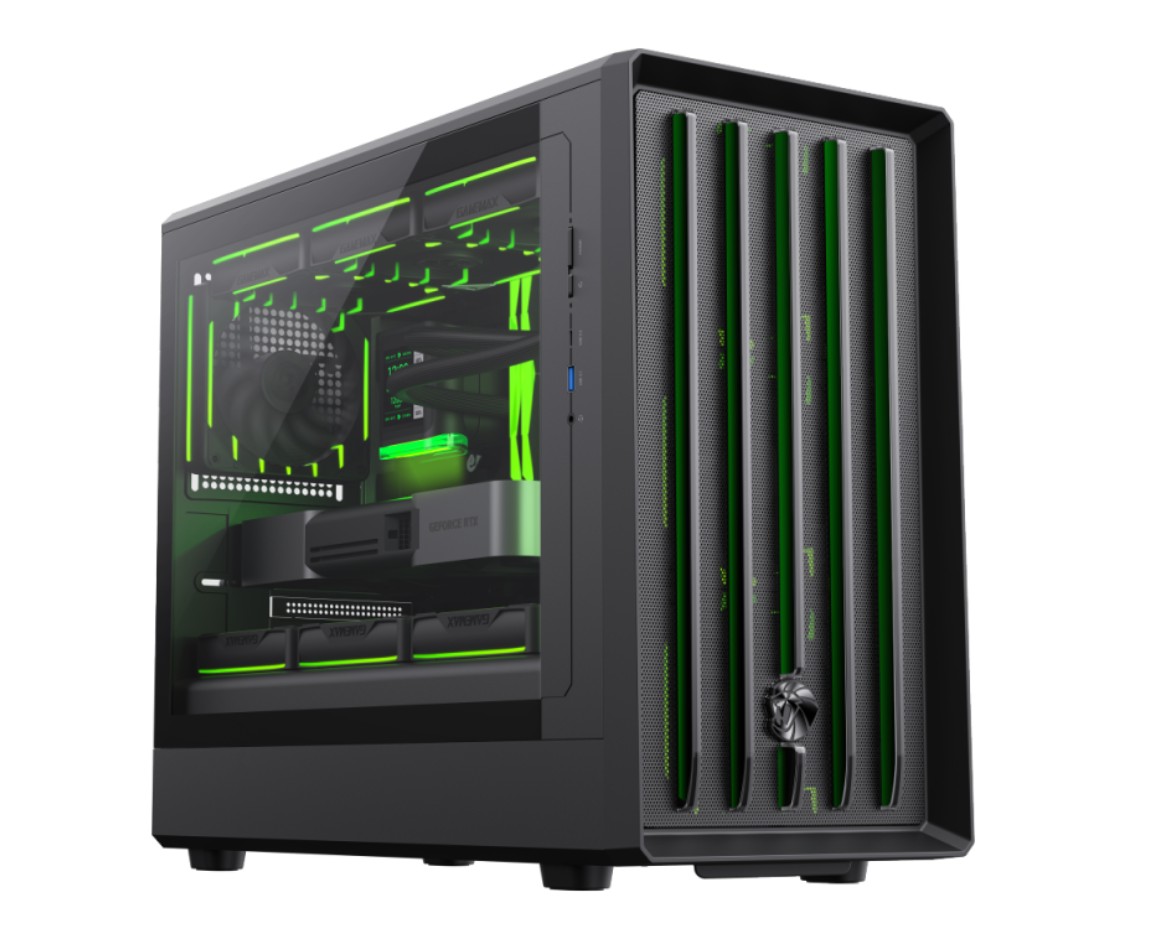 Matériels informatique noitier GAMEMAX Claw 360 Noir infinytech Réunion 01