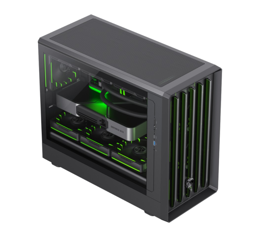 Matériels informatique noitier GAMEMAX Claw 360 Noir infinytech Réunion 04