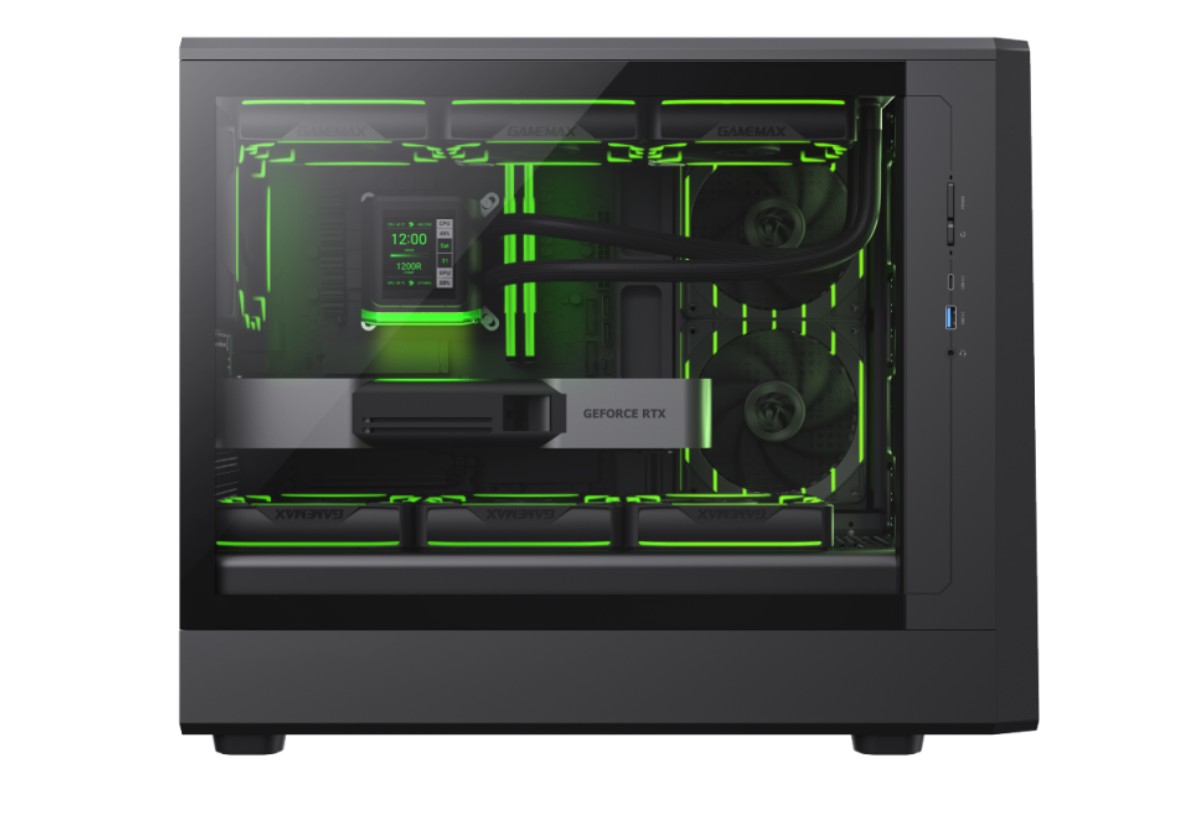 Matériels informatique noitier GAMEMAX Claw 360 Noir infinytech Réunion 02