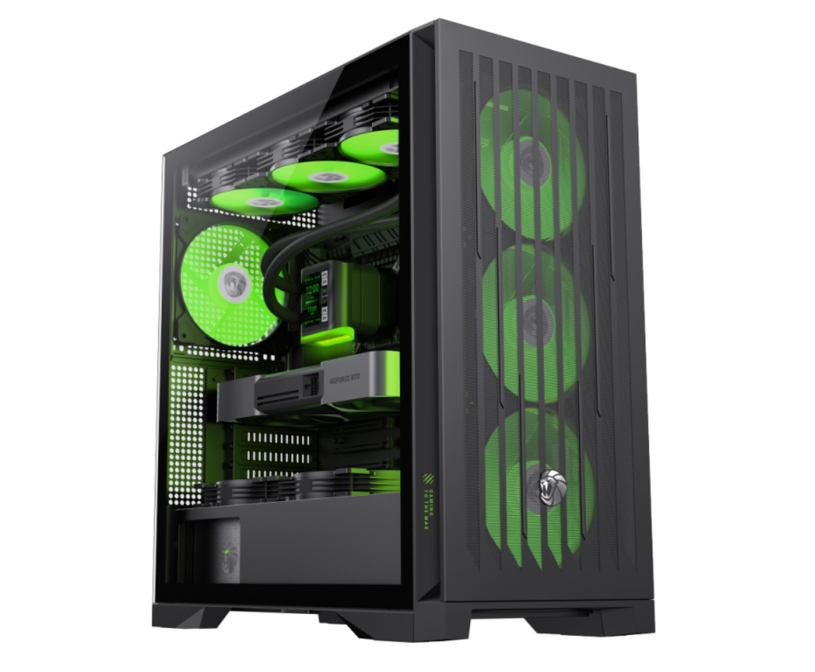 Matériels informatique noitier GAMEMAX Leader 2 Noir infinytech Réunion 01