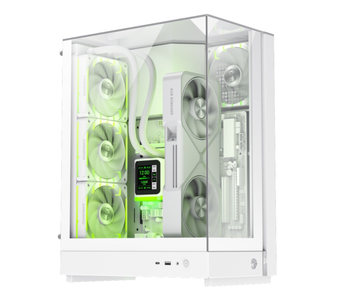 Matériels informatique noitier GAMEMAX T20 Blanc infinytech Réunion 01